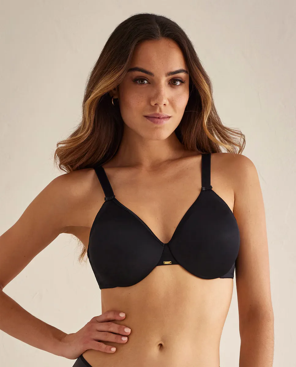 Бюстгальтер Simplex с формованным утягивающим эффектом Selmark, черный
Бюстгальтер Simplex с формованным утягивающим эффектом Selmark, черный