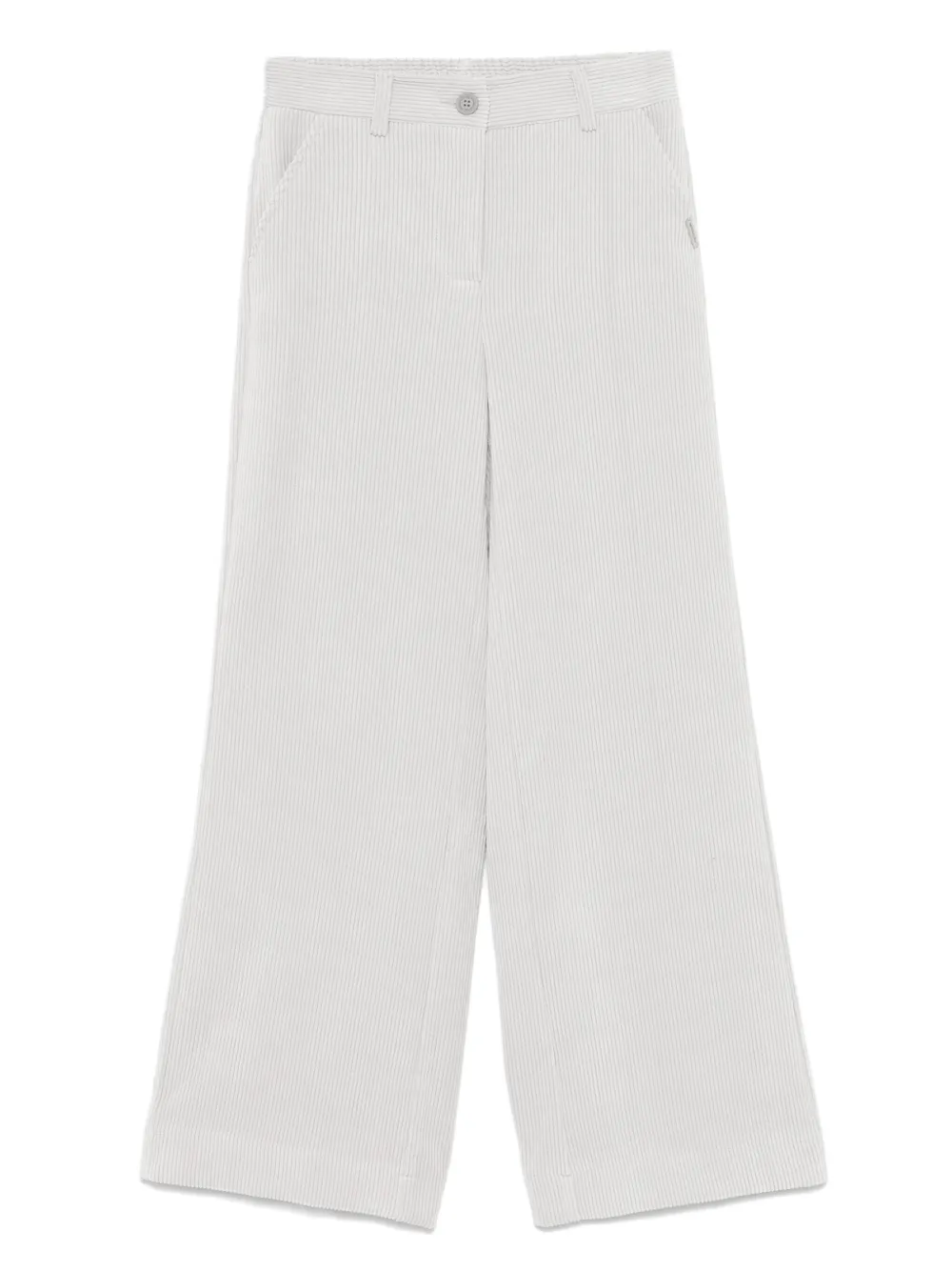 Вельветовые брюки Monnalisa, серый 
Вельветовые брюки Monnalisa, серый