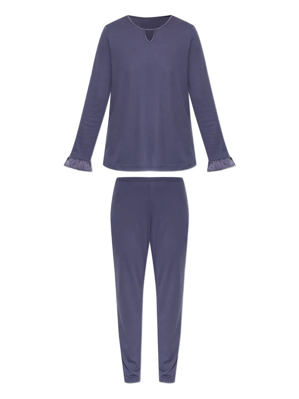 Пижама с вырезом-замочной скважиной (комплект из двух шт.) Hanro, синий
Пижама с вырезом-замочной скважиной (комплект из двух шт.) Hanro, синий