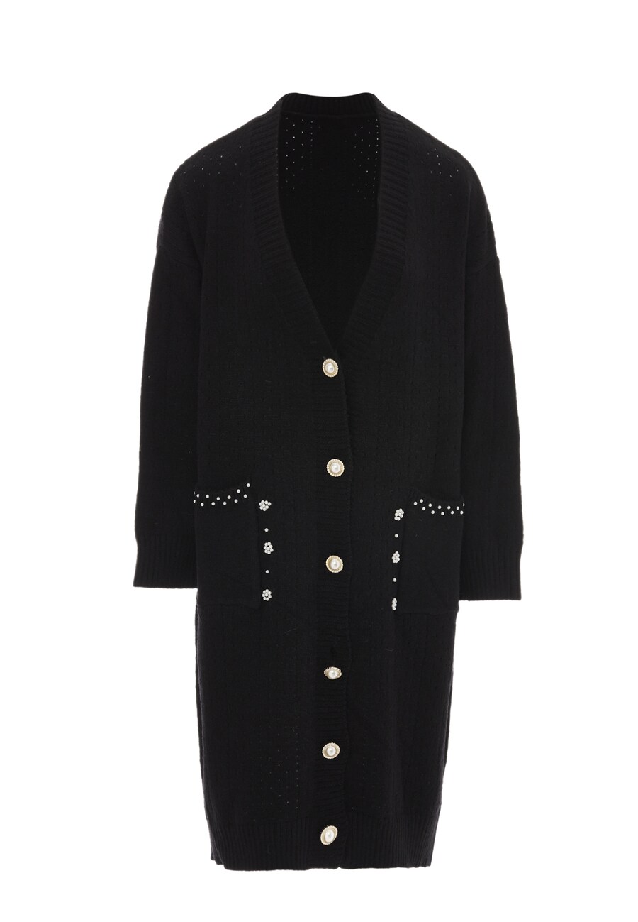 Вязаный кардиган caissa, черный
Вязаный кардиган caissa, черный