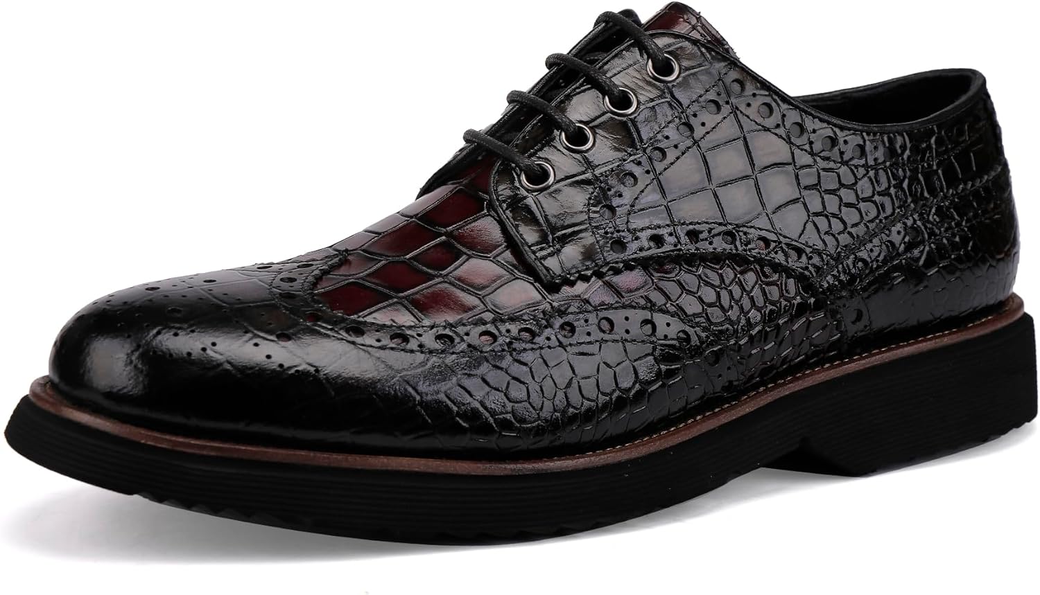 Мужские лоферы, кожаные лоферы с язычком, шнурованные классические туфли для мужчин с узором под крокодила Mokolife, серый
Мужские лоферы, кожаные лоферы с язычком, шнурованные классические туфли для мужчин с узором под крокодила Mokolife, серый