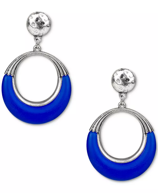 Серьги-Подвески в виде дверного молотка серебристого тона Patricia Nash, burnished
Серьги-Подвески в виде дверного молотка серебристого тона Patricia Nash, burnished