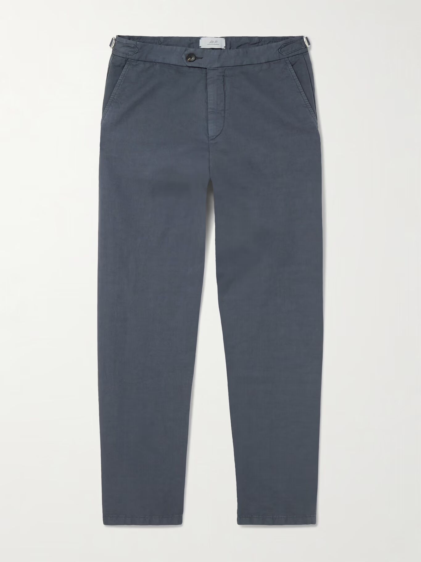 Брюки прямого кроя из хлопчатобумажной и льняной ткани с твилом MR P., синий
Брюки прямого кроя из хлопчатобумажной и льняной ткани с твилом MR P., синий