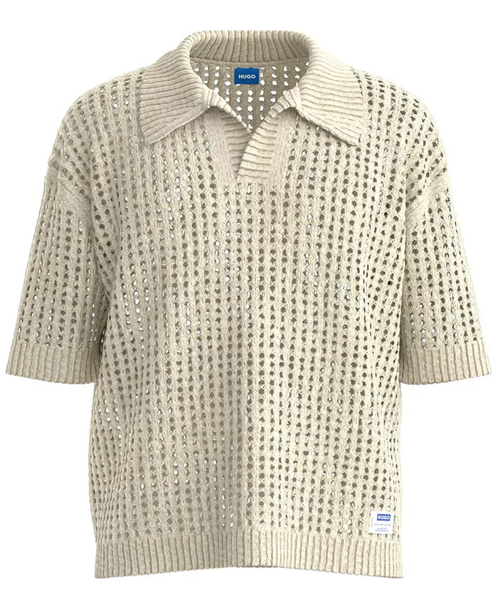 Мужская рубашка с воротником поло Hugo Boss, белый
Мужская рубашка с воротником поло Hugo Boss, белый