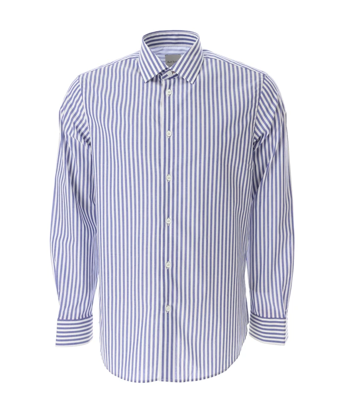 Классическая полосатая рубашка из разноцветного хлопка. Paul Smith, мультиколор
Классическая полосатая рубашка из разноцветного хлопка. Paul Smith, мультиколор