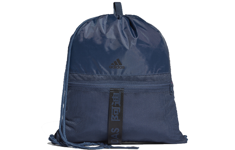 Adidas Полиэстеровый рюкзак с завязками унисекс темно-синий 
Adidas Полиэстеровый рюкзак с завязками унисекс темно-синий