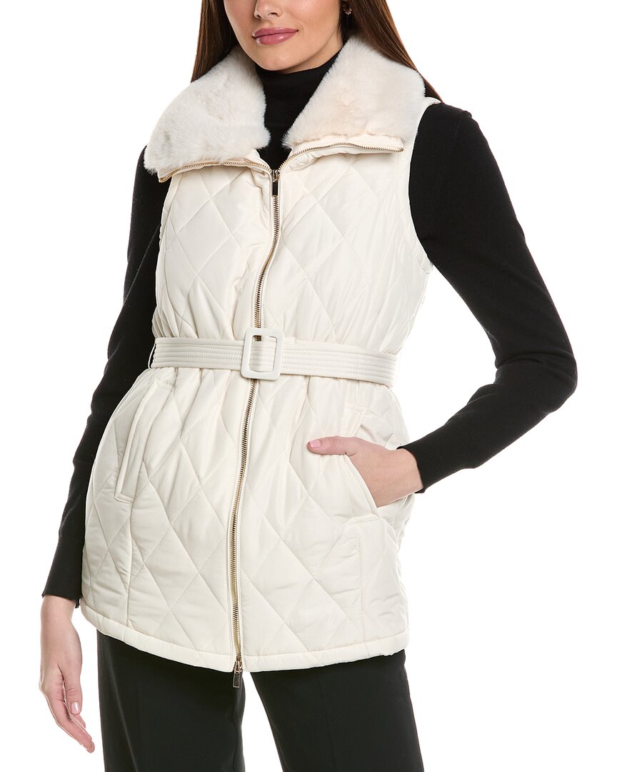 Стеганый жилет Anne Klein, белый
Стеганый жилет Anne Klein, белый