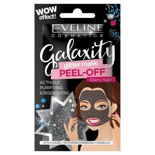 Очищающая и регенерирующая маска для лица Звездная ночь 10G Eveline Cosmetics Galaxity Glitter Mask
Очищающая и регенерирующая маска для лица Звездная ночь 10G Eveline Cosmetics Galaxity Glitter Mask