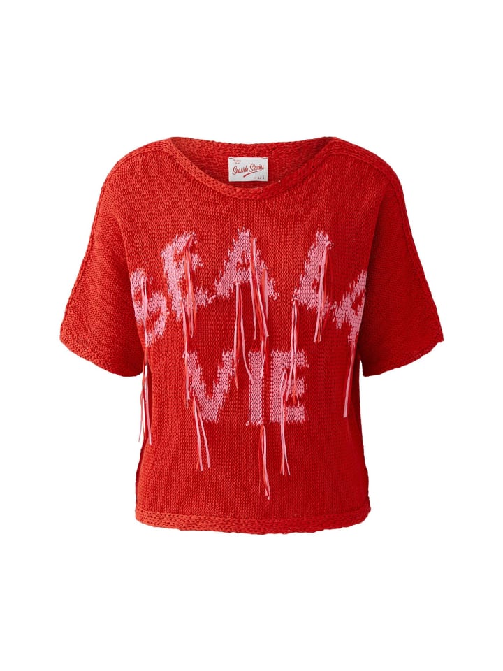 Свитер в цвете красной розы Oui
Свитер в цвете красной розы Oui