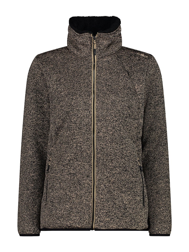 Флисовая куртка светло-коричневого/черного цвета CMP
Флисовая куртка светло-коричневого/черного цвета CMP