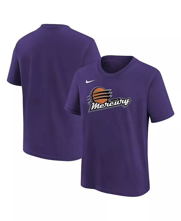 Фиолетовая футболка с логотипом Big Boys and Girls Phoenix Mercury Essential Nike, фиолетовый
Фиолетовая футболка с логотипом Big Boys and Girls Phoenix Mercury Essential Nike, фиолетовый
