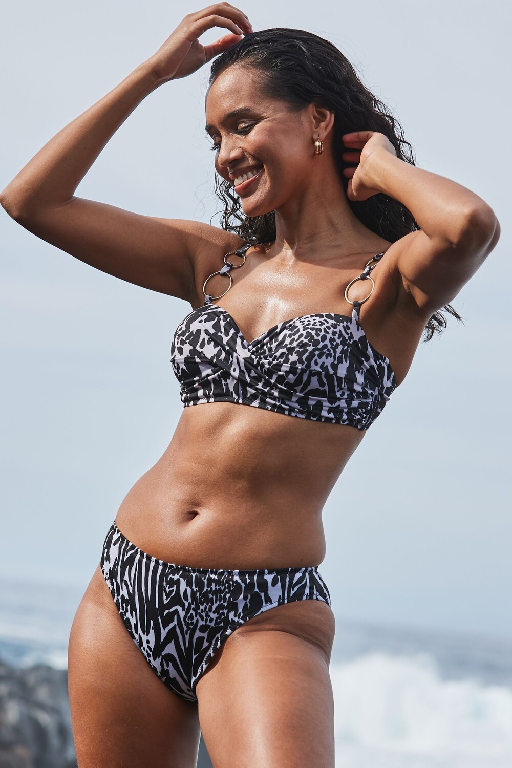 Хипстерские плавки бикини Sosandar, белый
Хипстерские плавки бикини Sosandar, белый