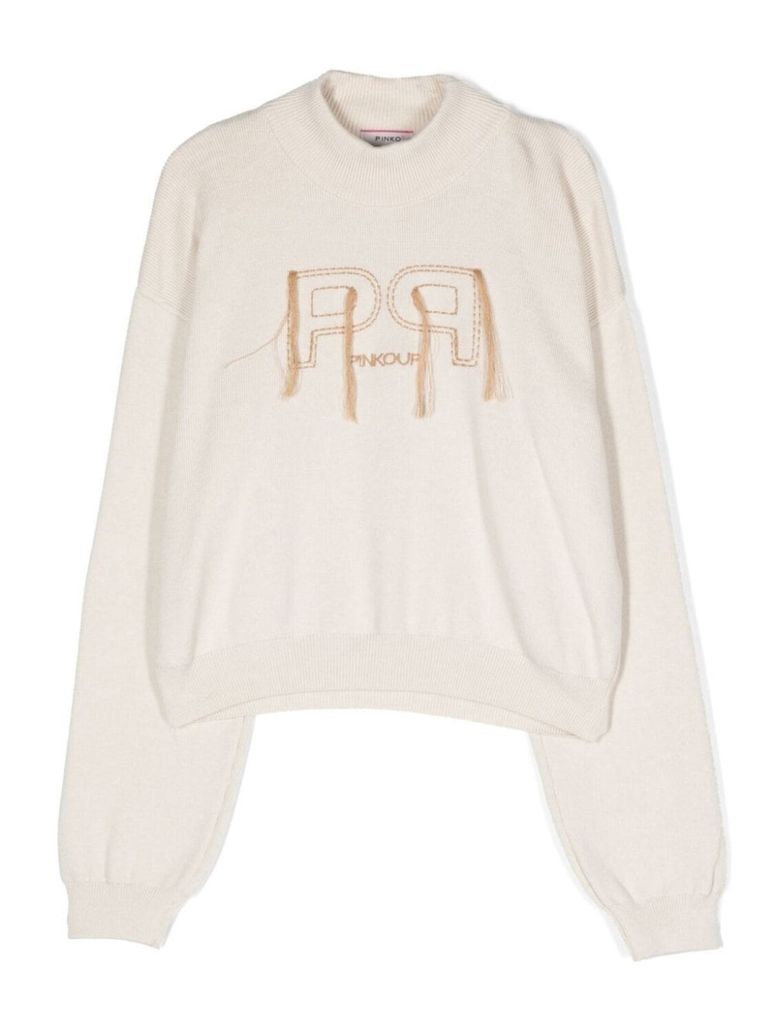 Pinko Kids джемпер с вышитым логотипом, серый
Pinko Kids джемпер с вышитым логотипом, серый