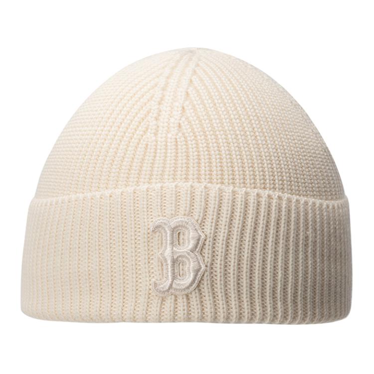 MLB Тёмно-кремовая унисекс шапка из овечьей шерсти, Dark Cream 
MLB Тёмно-кремовая унисекс шапка из овечьей шерсти, Dark Cream