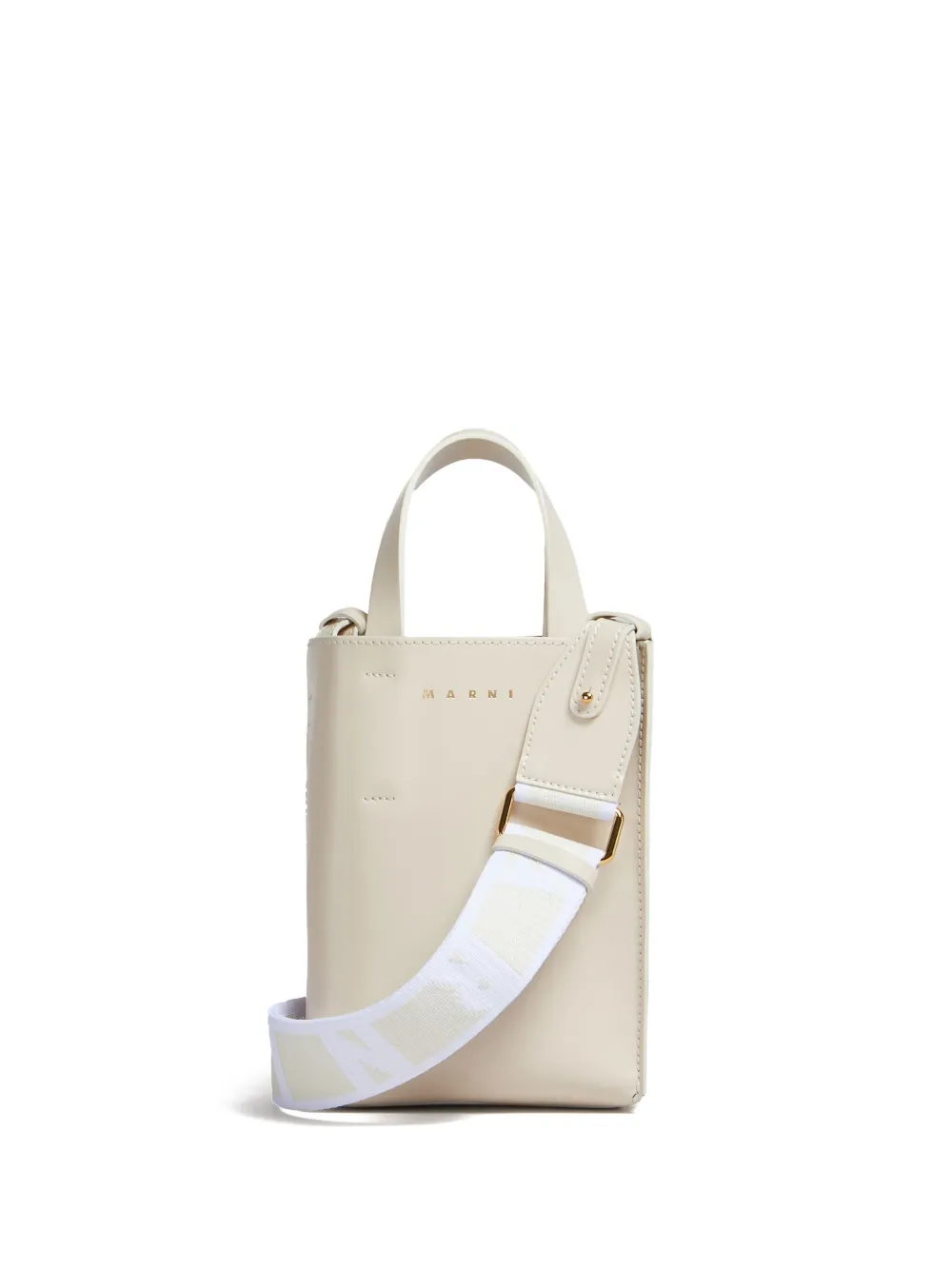 Маленькая сумка-тоут Museo Nano Marni, нейтральный
Маленькая сумка-тоут Museo Nano Marni, нейтральный