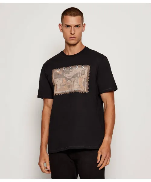 Футболка Regular fit Guess Jeans, черный
Футболка Regular fit Guess Jeans, черный