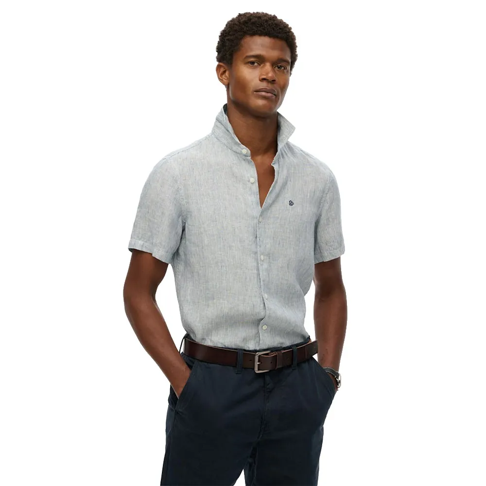 Рубашка с коротким рукавом Superdry Emb Vacation Linen, серый
Рубашка с коротким рукавом Superdry Emb Vacation Linen, серый