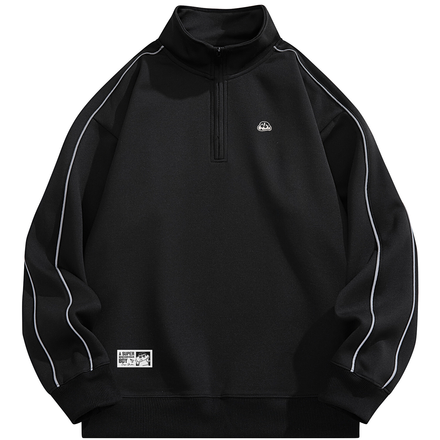 Толстовка унисекс Crayon Shinchan/Crayon Shinchan, Черный
Толстовка унисекс Crayon Shinchan/Crayon Shinchan, Черный