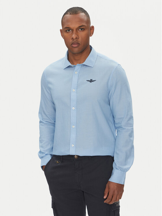 Рубашка обычного кроя 251CA1276CT3292 Aeronautica Militare, синий
Рубашка обычного кроя 251CA1276CT3292 Aeronautica Militare, синий