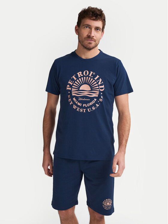 Футболка regular fit M-1050-TSR127 Petrol Industries, синий
Футболка regular fit M-1050-TSR127 Petrol Industries, синий