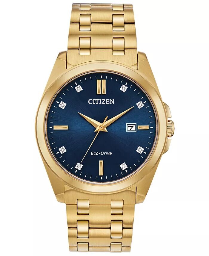 Мужские часы Eco-Drive Corso с золотистым браслетом из нержавеющей стали, 41 мм Citizen
Мужские часы Eco-Drive Corso с золотистым браслетом из нержавеющей стали, 41 мм Citizen