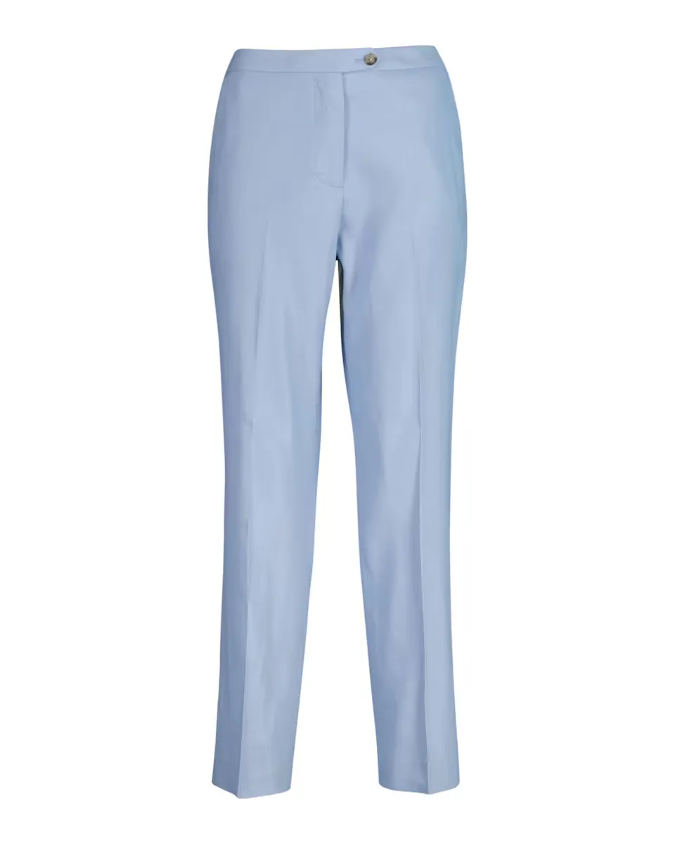 Женские льняные брюки с застежкой на пуговицы Gant, голубой
Женские льняные брюки с застежкой на пуговицы Gant, голубой
