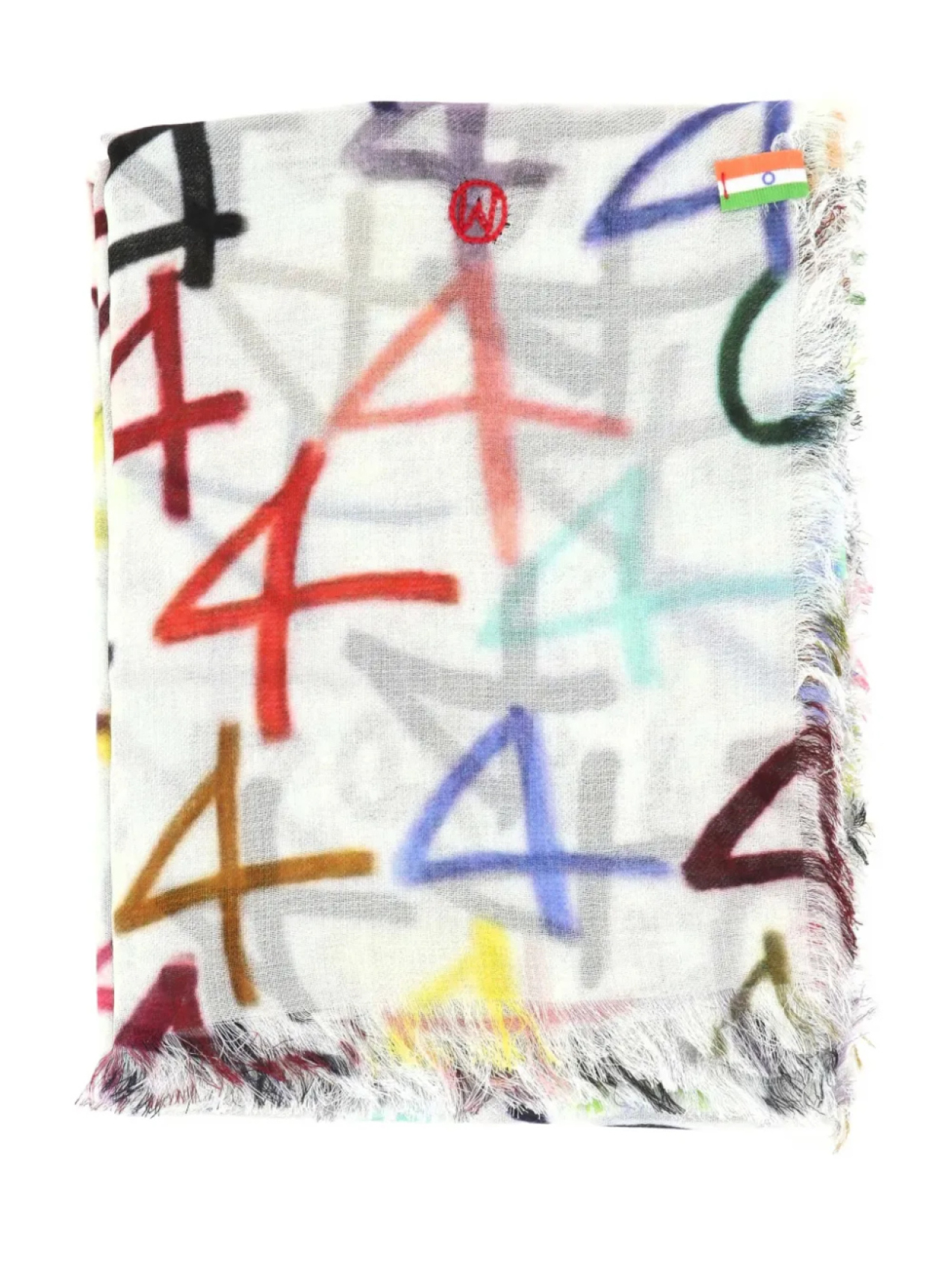 Шарф с графическим принтом TALKING WALLS, белый
Шарф с графическим принтом TALKING WALLS, белый