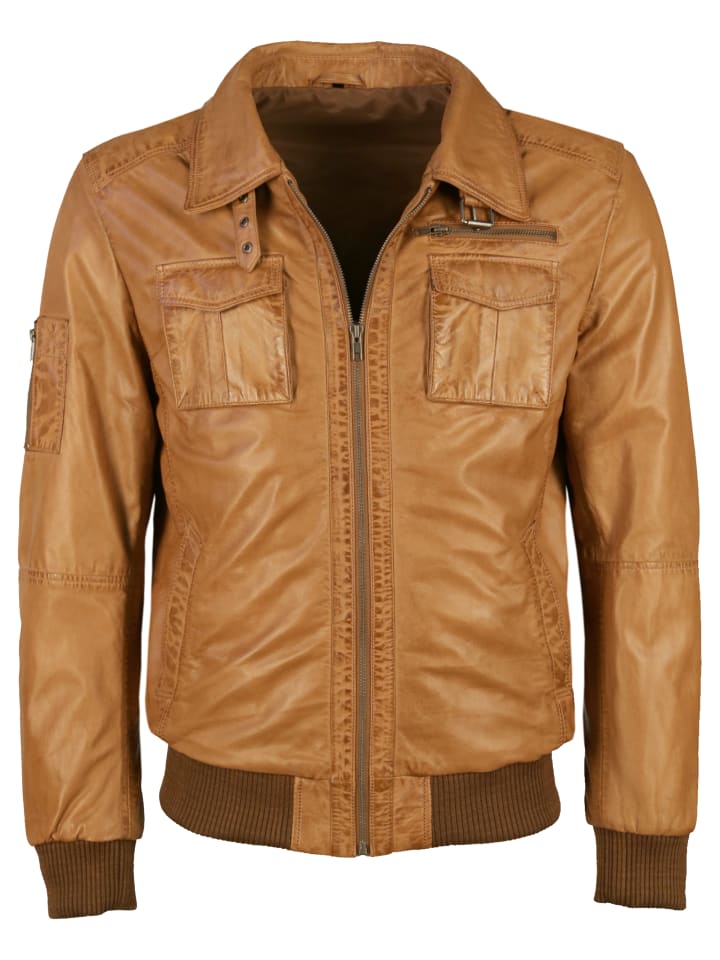 Кожаная куртка JCC Lederblouson Karlstad, коричневый
Кожаная куртка JCC Lederblouson Karlstad, коричневый