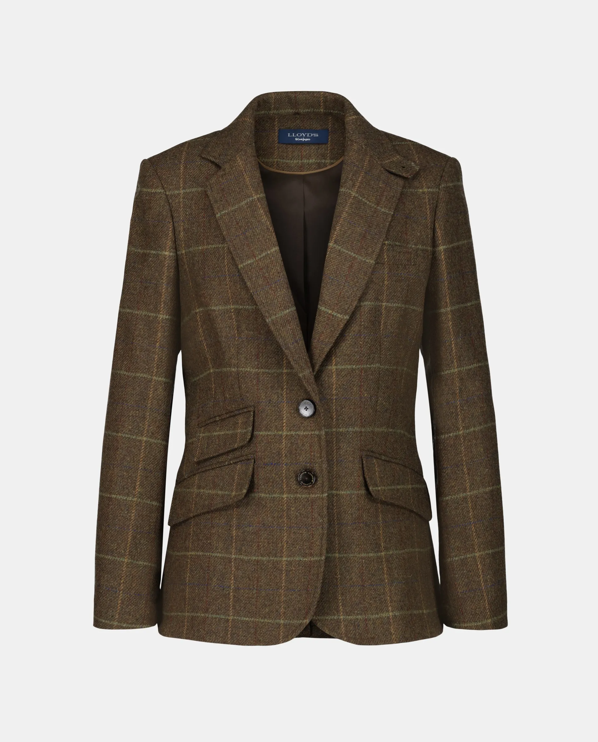 Женский блейзер в клетку с налокотниками Lloyd'S, хаки
Женский блейзер в клетку с налокотниками Lloyd'S, хаки