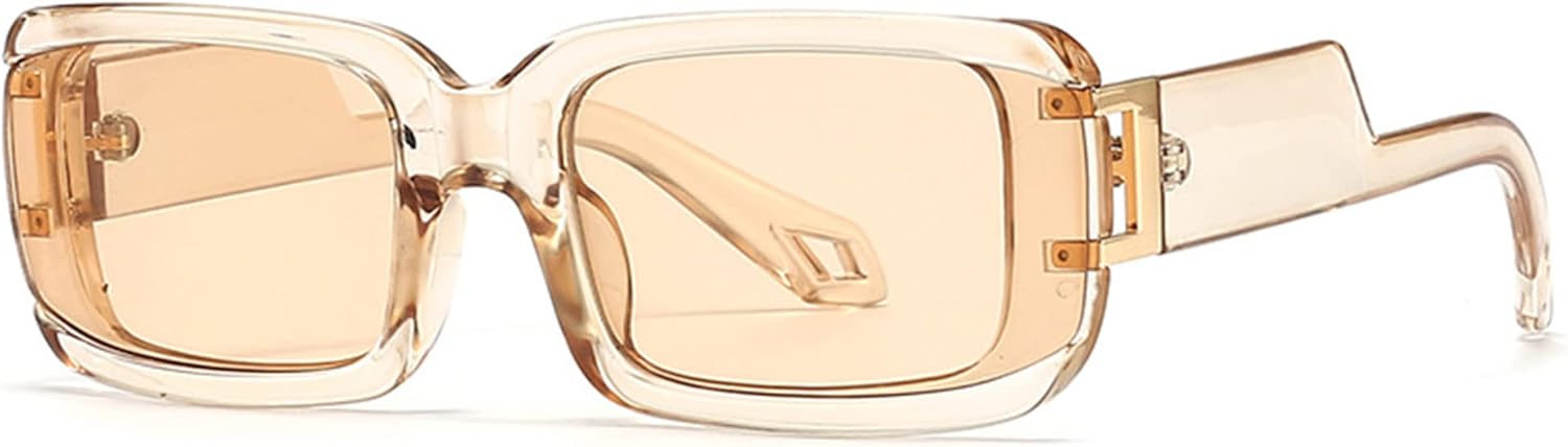 Модные солнцезащитные очки в стиле ретро с семиугольной формой, прямоугольной формой, квадратной формой, для женщин и мужчин HEPTAGRAM 7, Champagne Frame Champagne Lens
Модные солнцезащитные очки в стиле ретро с семиугольной формой, прямоугольной формой, квадратной формой, для женщин и мужчин HEPTAGRAM 7, Champagne Frame Champagne Lens