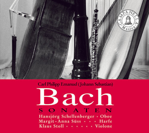CD диск Bach, J.S. / Bach, C.P.E. / Schellenberger / Suss: Sonatas
CD диск Bach, J.S. / Bach, C.P.E. / Schellenberger / Suss: Sonatas