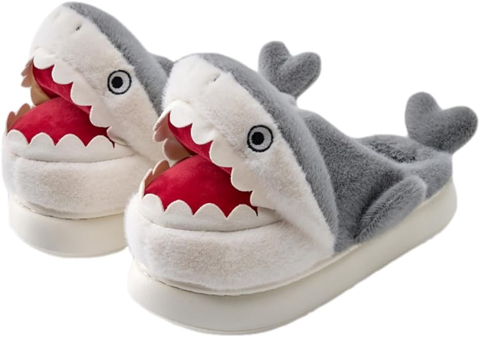 HiGropcore милые пушистые тапочки для женщин и мужчин с рисунком мультяшных животных, удобные и теплые домашние тапочки, серый
HiGropcore милые пушистые тапочки для женщин и мужчин с рисунком мультяшных животных, удобные и теплые домашние тапочки, серый