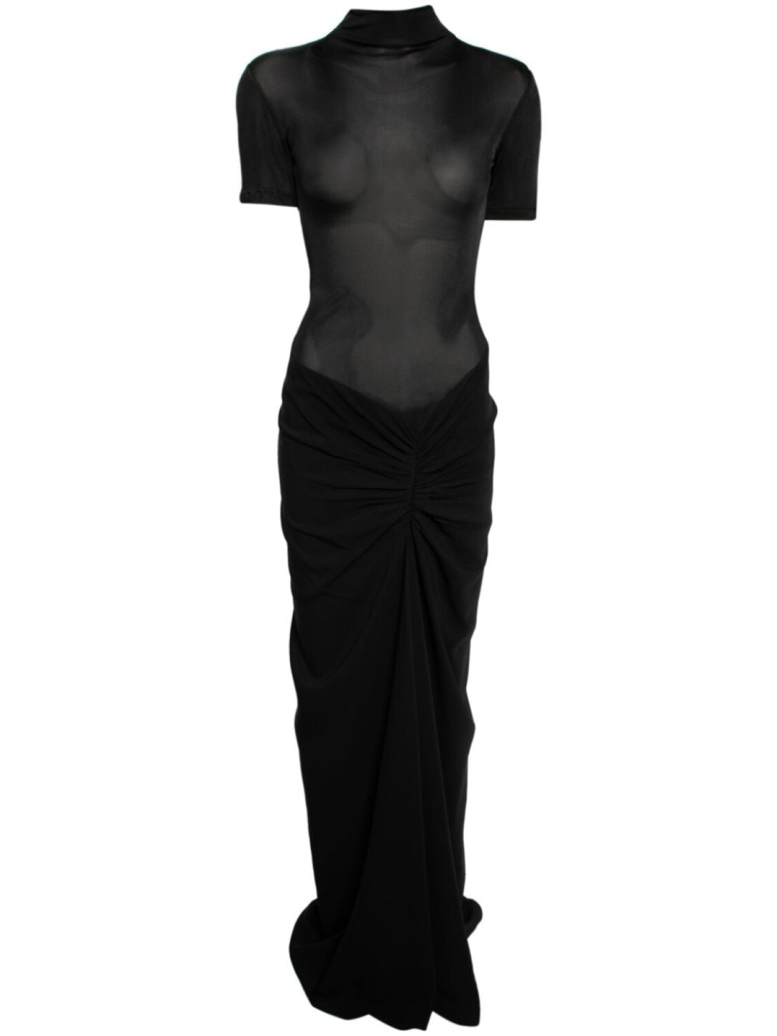 Платье со сборками Christopher Esber, черный
Платье со сборками Christopher Esber, черный