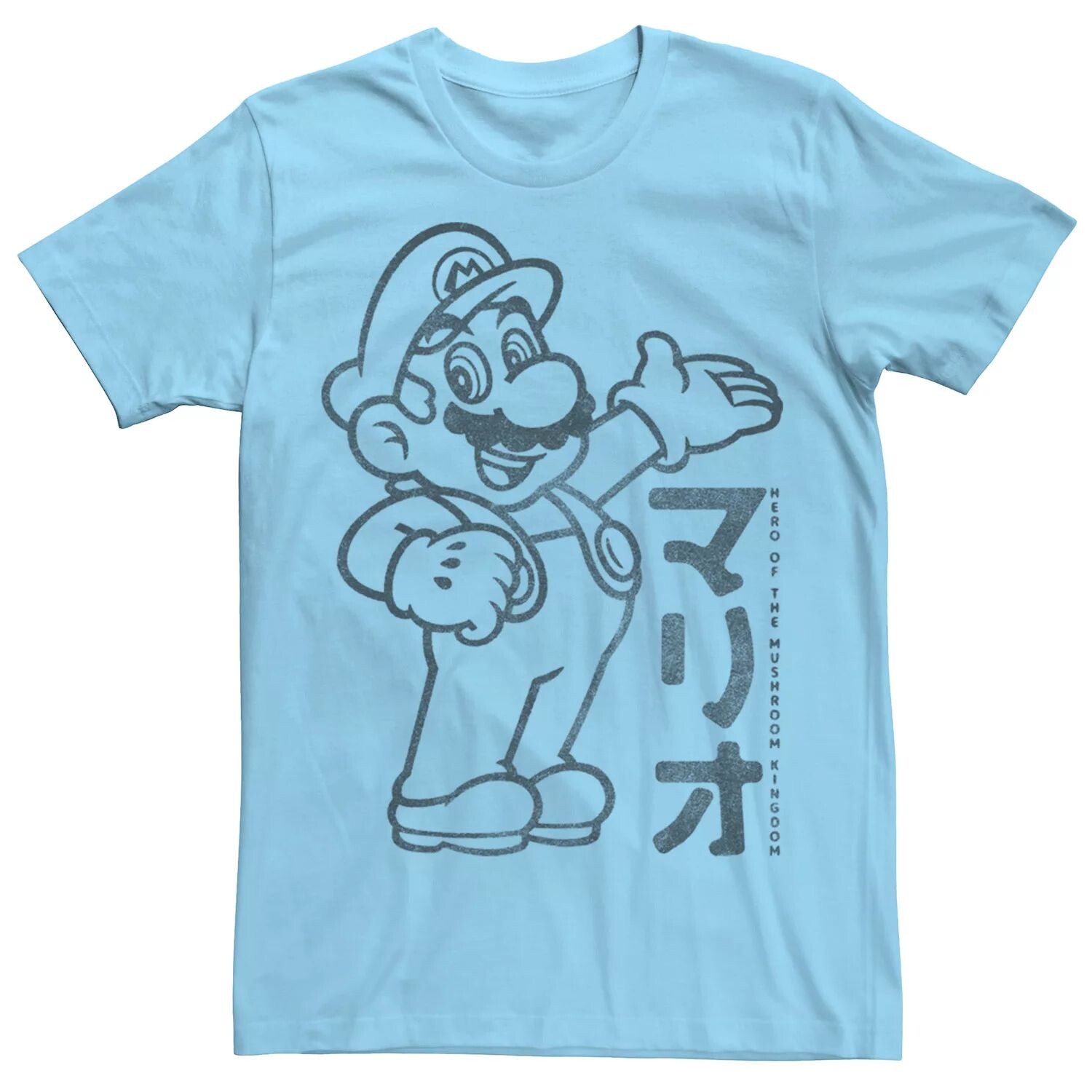 Мужская футболка с портретом кандзи Nintendo Super Mario Outline Licensed Character, Синий, Мужская футболка с портретом кандзи Nintendo Super Mario Outline Licensed Character
Мужская футболка с портретом кандзи Nintendo Super Mario Outline Licensed Character, Синий, Мужская футболка с портретом кандзи Nintendo Super Mario Outline Licensed Character