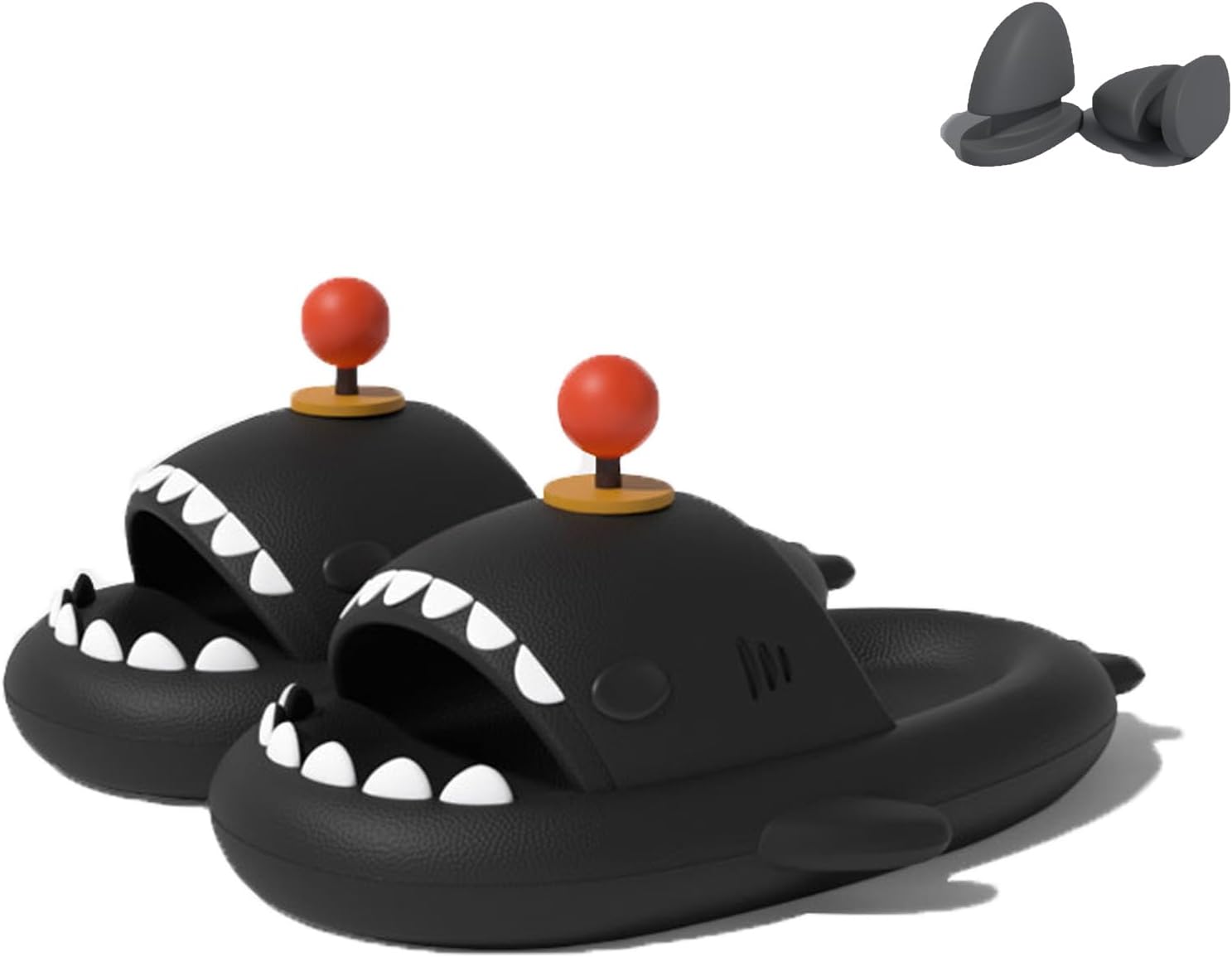 Мягкие тапочки Zureto Ice Cream в виде акулы 3D-мультяшной акулы, тапочки с рисунками ветряной мельницы, кролика, свинки, разные стили, унисекс, черный
Мягкие тапочки Zureto Ice Cream в виде акулы 3D-мультяшной акулы, тапочки с рисунками ветряной мельницы, кролика, свинки, разные стили, унисекс, черный