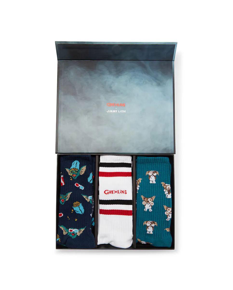 Упаковка из трех спортивных носков Gremlins Jimmy Lion, многоцветный
Упаковка из трех спортивных носков Gremlins Jimmy Lion, многоцветный
