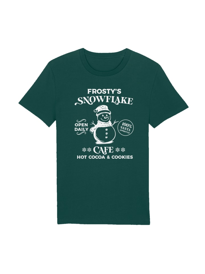Футболка F4NT4STIC T-Shirt Frostys Snowflake Cafe Retro Weihnachten, цвет glazed green
Футболка F4NT4STIC T-Shirt Frostys Snowflake Cafe Retro Weihnachten, цвет glazed green
