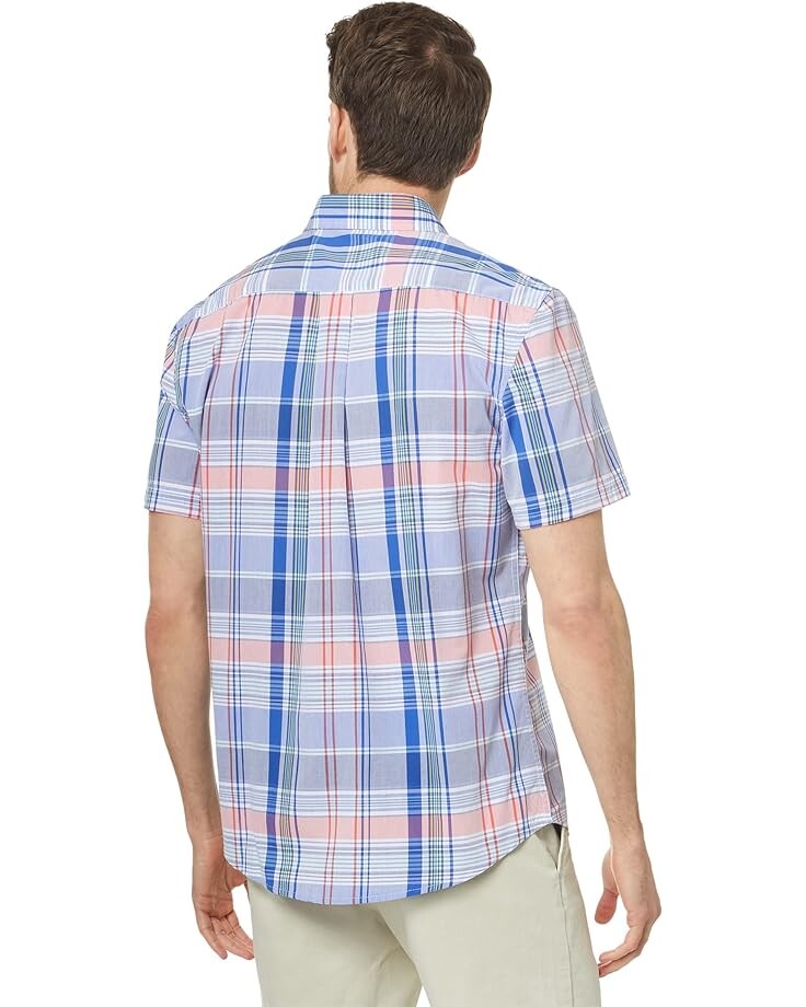 Рубашка U.S. POLO ASSN. Short Sleeve CVC Yarn-Dye Plaid Woven Shirt, белый
Рубашка U.S. POLO ASSN. Short Sleeve CVC Yarn-Dye Plaid Woven Shirt, белый