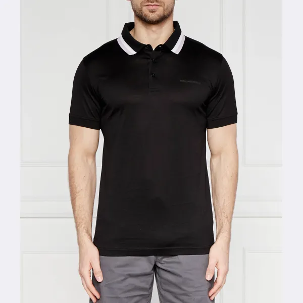 Рубашка поло стандартного кроя Karl Lagerfeld, черный
Рубашка поло стандартного кроя Karl Lagerfeld, черный