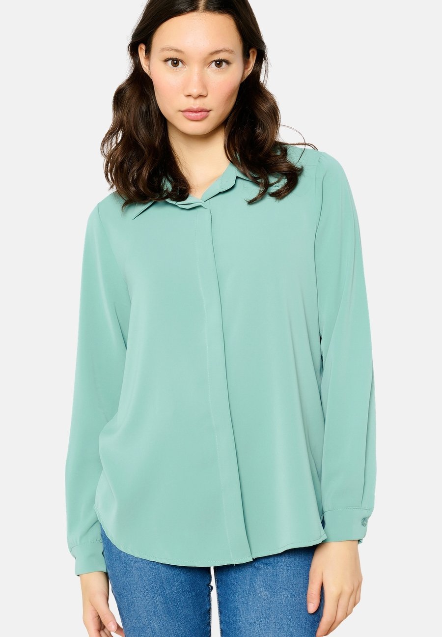 Блуза LolaLiza Button-down blouse, Mint Green/Light Green
Блуза LolaLiza Button-down blouse, Mint Green/Light Green