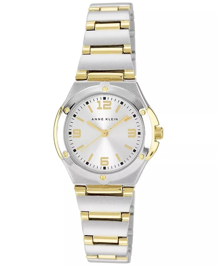 Женские двухцветные часы-браслет 28 мм Anne Klein
Женские двухцветные часы-браслет 28 мм Anne Klein