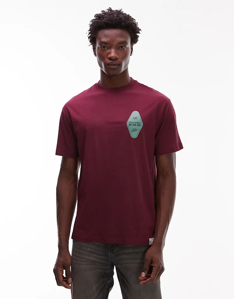 Футболка свободного кроя с графическим логотипом CAT WWR, плотностью 180 г/м², бордового цвета
Футболка свободного кроя с графическим логотипом CAT WWR, плотностью 180 г/м², бордового цвета