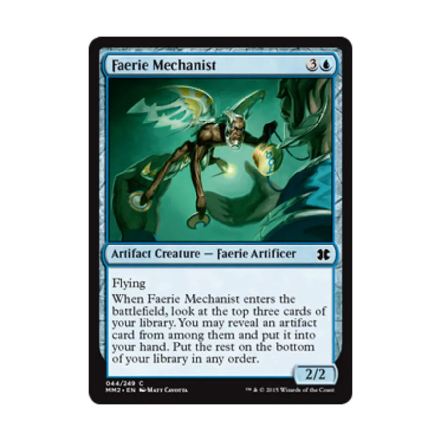 CCG Фея-механик (клавиша C), MTG - Modern Masters 2015
CCG Фея-механик (клавиша C), MTG - Modern Masters 2015