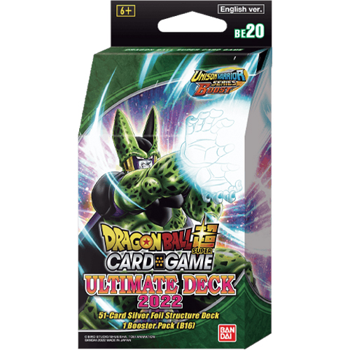 Карточная игра Dragon Ball Super Masters: Ultimate Deck 2022 (Be20) Bandai
Карточная игра Dragon Ball Super Masters: Ultimate Deck 2022 (Be20) Bandai