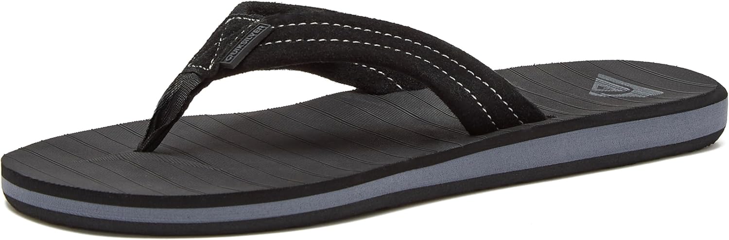 Мужские вьетнамки Quiksilver Carver Suede, спортивные мужские сандалии с поддержкой свода, размеры 6-16, мужские шлепанцы-вьетнамки, черный
Мужские вьетнамки Quiksilver Carver Suede, спортивные мужские сандалии с поддержкой свода, размеры 6-16, мужские шлепанцы-вьетнамки, черный