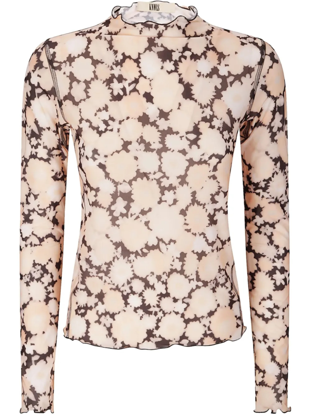 Тонкий трикотажный топ KNWLS, нейтральный
Тонкий трикотажный топ KNWLS, нейтральный