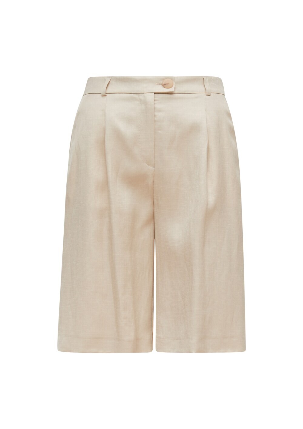 Широкие брюки со складками спереди Comma, крем
Широкие брюки со складками спереди Comma, крем