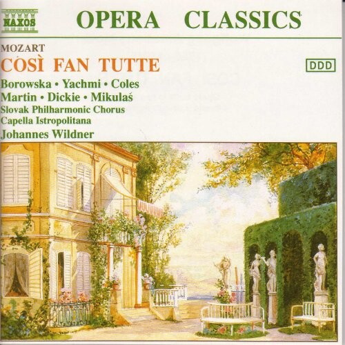 CD диск Mozart / Wildner / Capella Istropolitana: Cosi Fan Tutte
CD диск Mozart / Wildner / Capella Istropolitana: Cosi Fan Tutte
