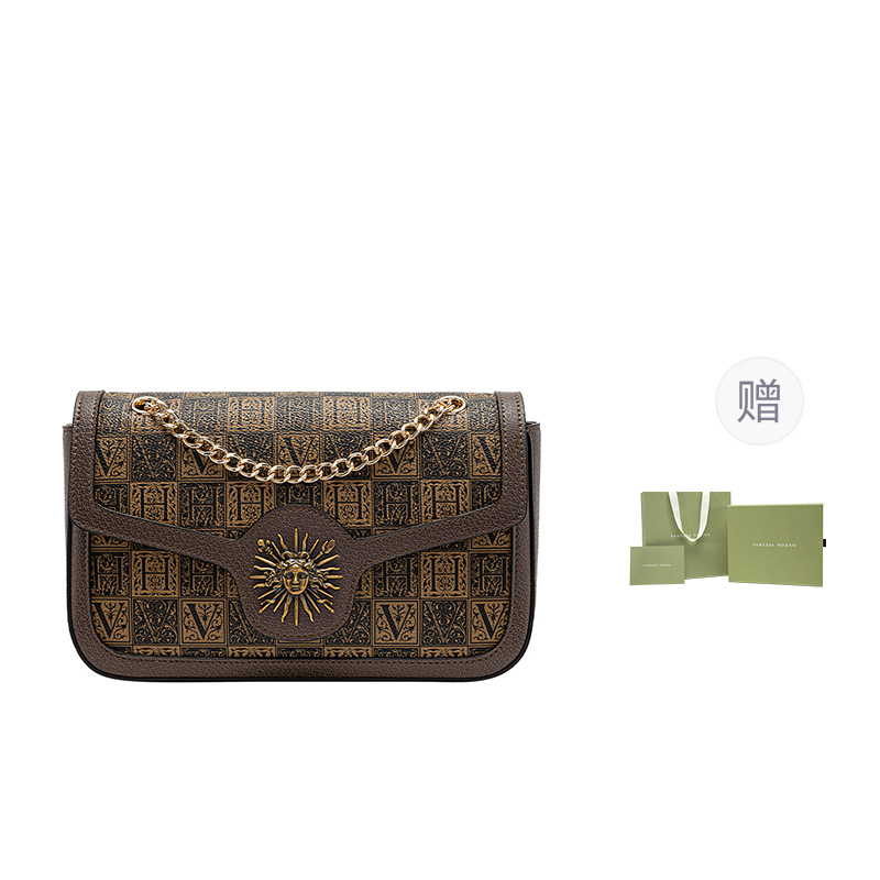 VANESSA HOGAN Женская наплечная сумка через плечо из ПВХ темного и светлого оттенков, The Wizard of Oz Box+Dark Brown
VANESSA HOGAN Женская наплечная сумка через плечо из ПВХ темного и светлого оттенков, The Wizard of Oz Box+Dark Brown