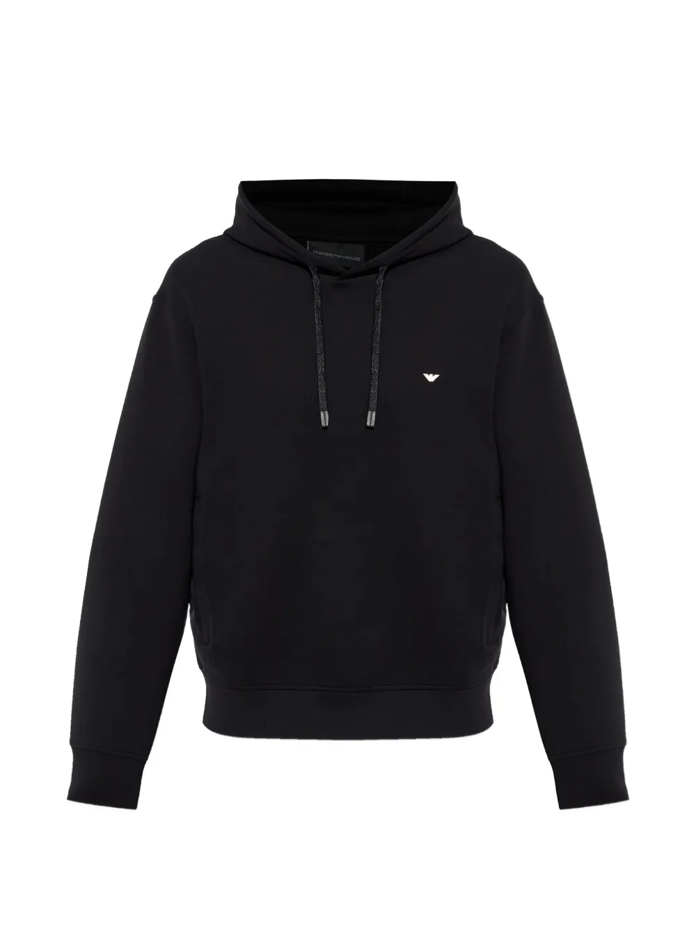 Худи на кулиске Emporio Armani, черный
Худи на кулиске Emporio Armani, черный